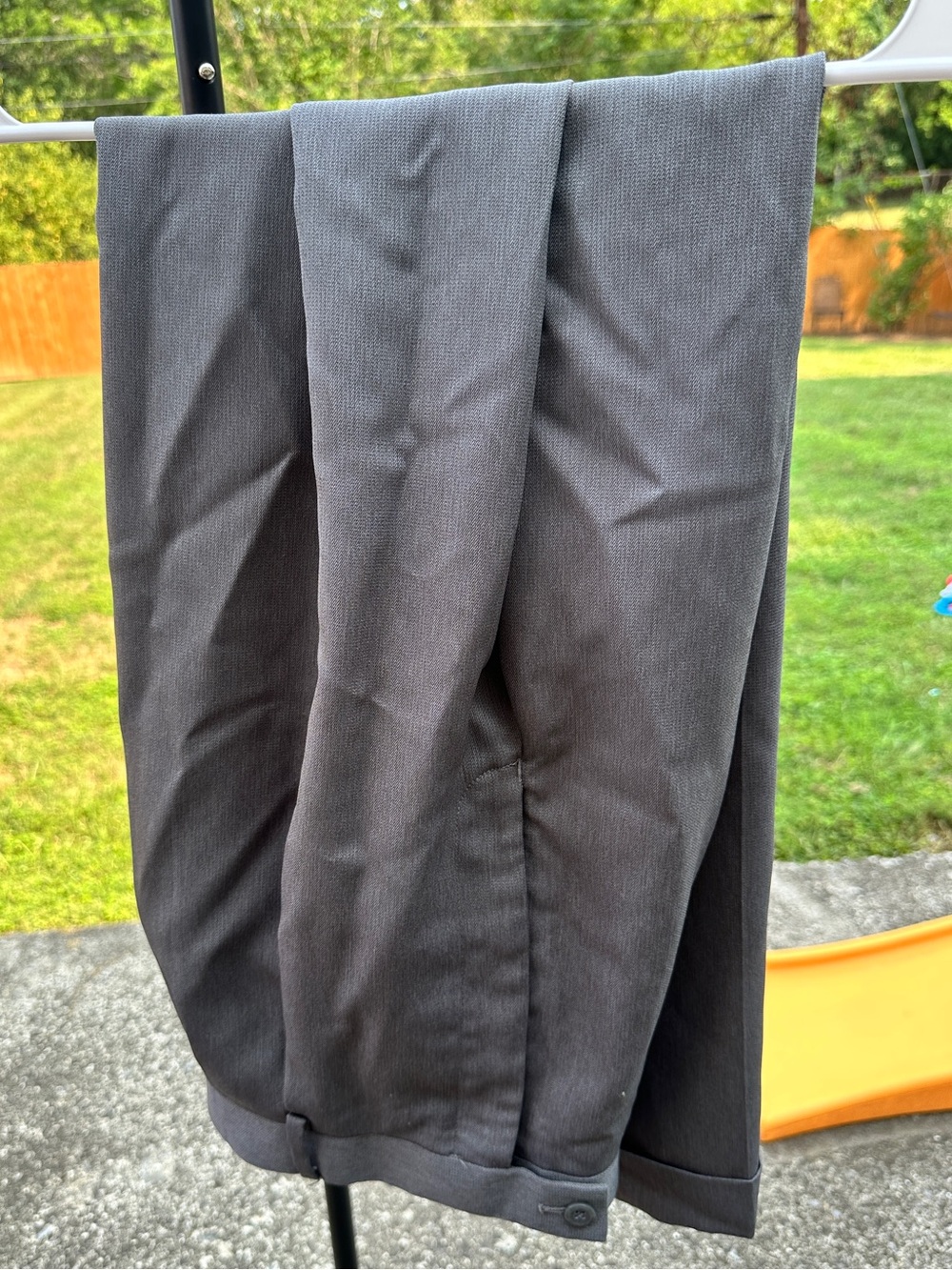 Braggi Louis Raphael Grey Dress Suit Pants Slacks 38x30